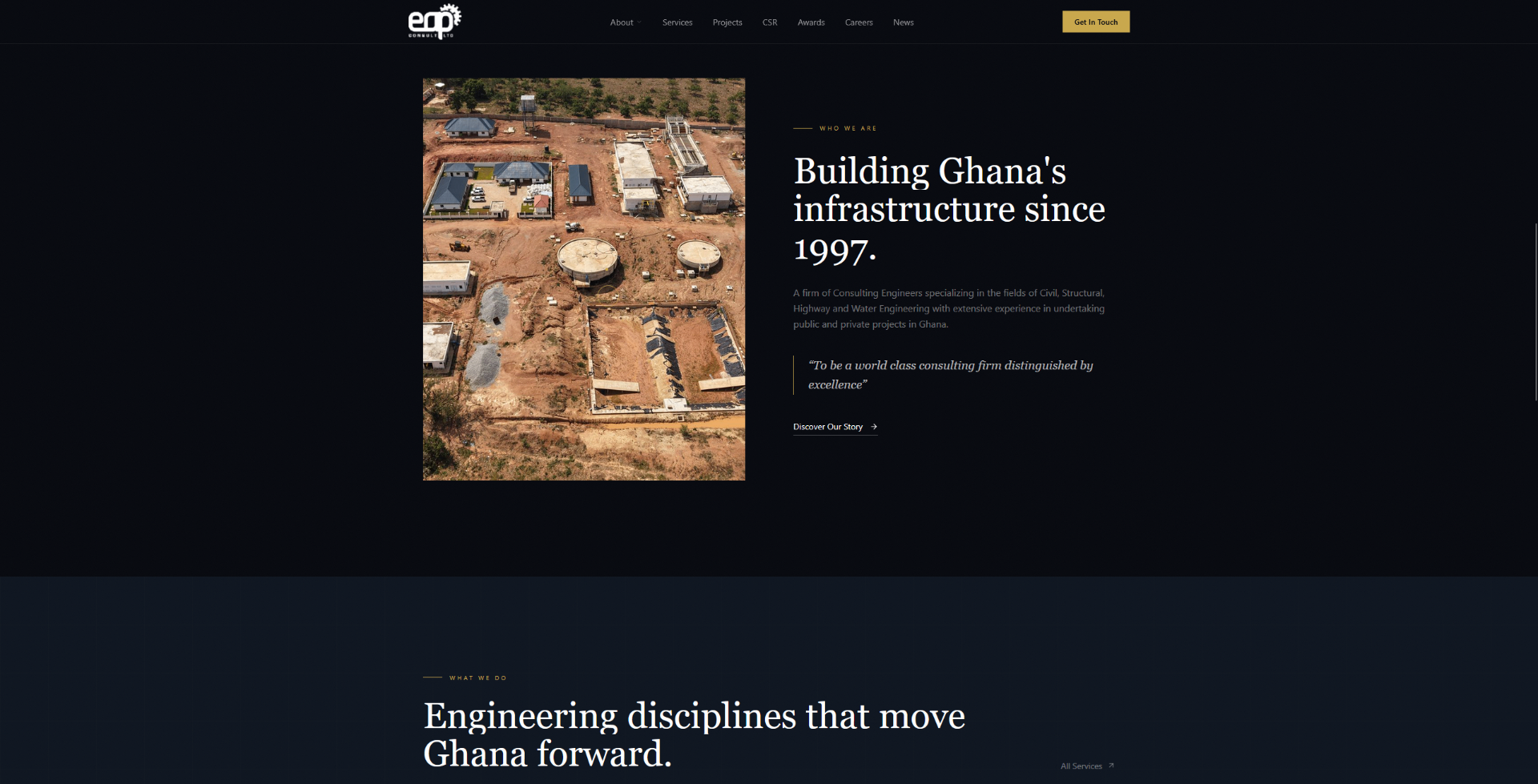 Who we are — Building Ghana's infrastructure since 1997